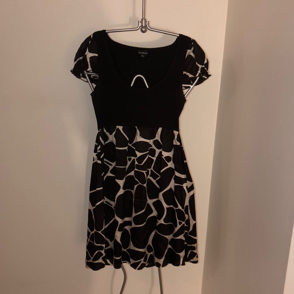 Cap-sleeve slip dress